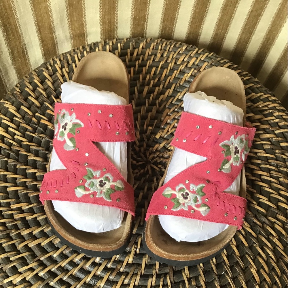 Betula by Birkenstock Embroidered Sandals